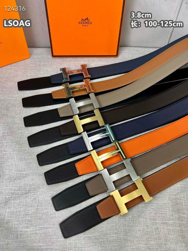 Hermes belt 38mmX100-125cm 8L04